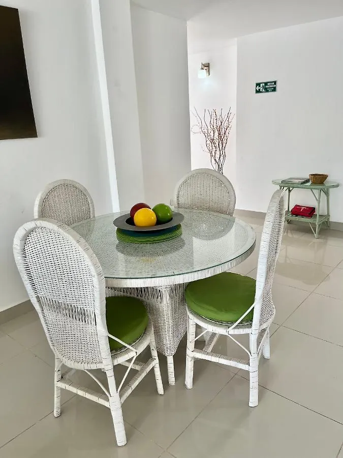 Delamar Apartment: Beachfront Comfort with Ocean Views Santa Marta  Apartment