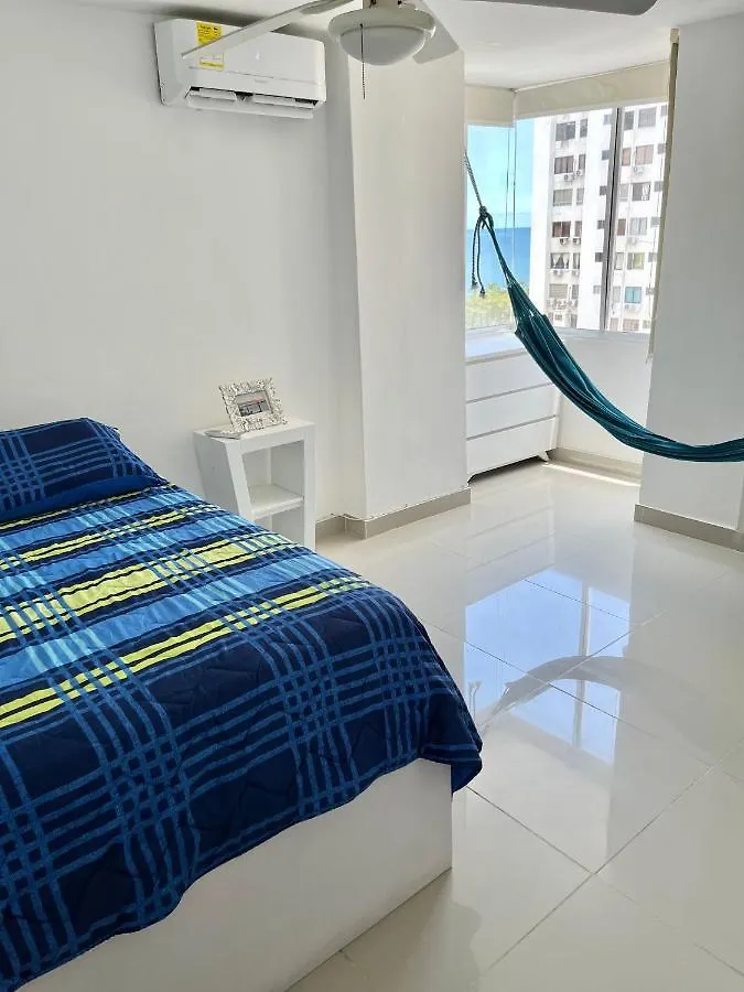 Delamar Apartment: Beachfront Comfort with Ocean Views Santa Marta  0*, Santa Marta (Magdalena) Colombia