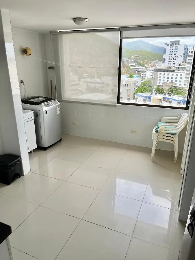 Delamar Apartment: Beachfront Comfort with Ocean Views Santa Marta  Apartment Santa Marta (Magdalena)